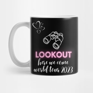 scentsy lookout, here we come, world tour 2023 Mug